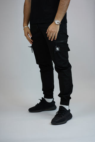 CLASSIC LOGO CARGOS - BLACK