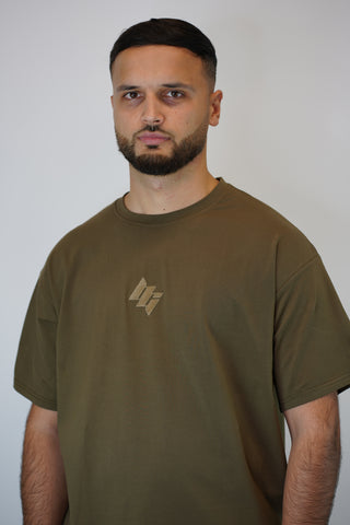 OVERSIZED TEE - KHAKI